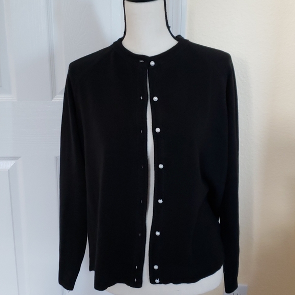 Mercer Street Studio Sweaters - Black "Like New" Cardigan - Mercer Street Studio